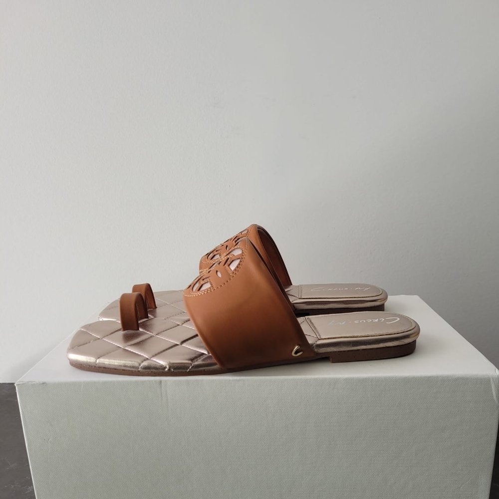 $39 NWT (8.5 & 9.5) Sam Edelman Women's Toe-Loop Sandals - Picture 4 of 7